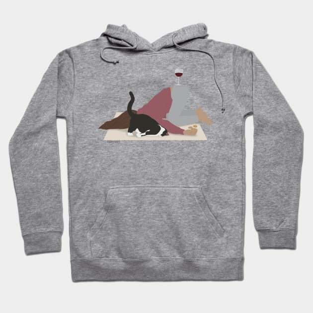 My kind of yoga Hoodie by LaMonitaStudio